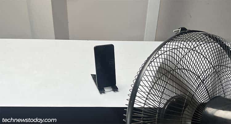 air drying phone