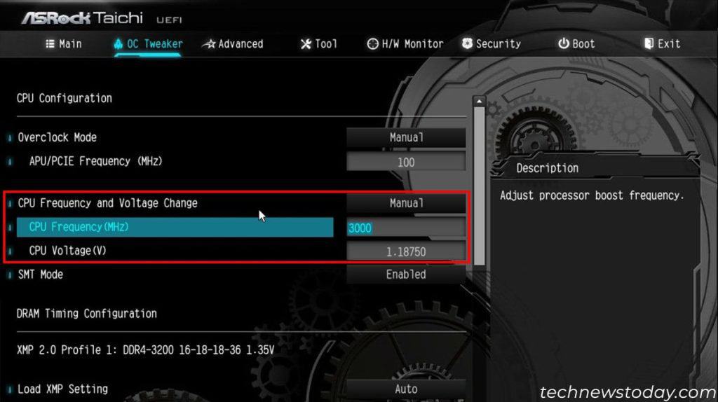How to Overclock Your CPU: Push the Limits 4 asrock-cpu-frequency-and-voltage-overclock