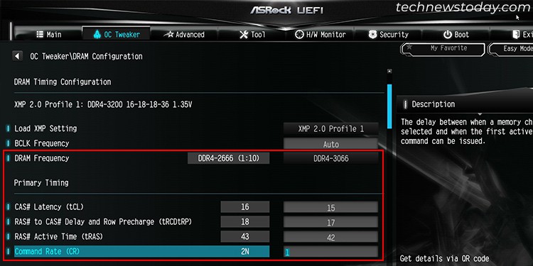 How to Enable XMP in BIOS? 7 bios-manual-overclock-ram