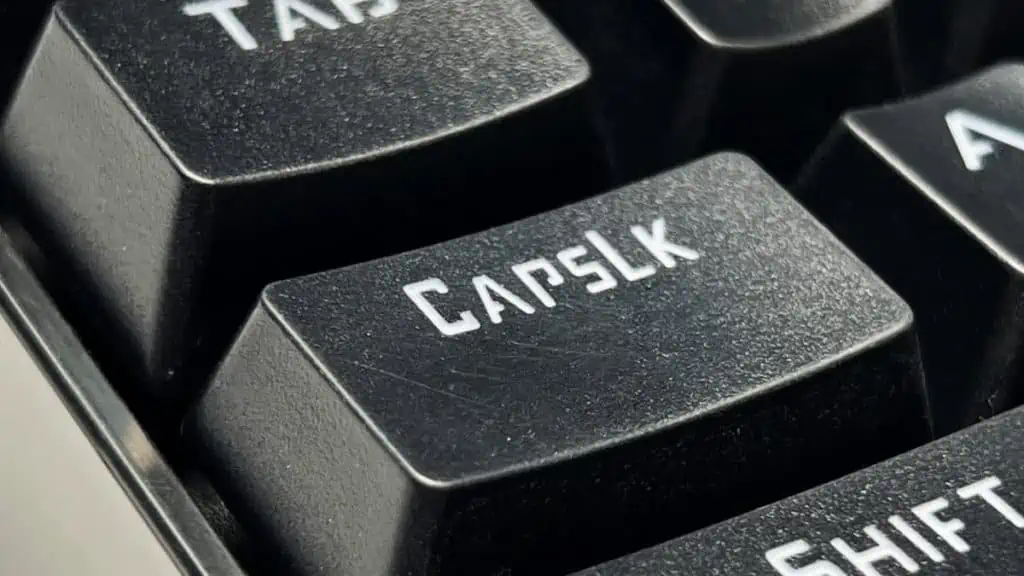Fix Reversed Caps Lock on Keyboard on Windows