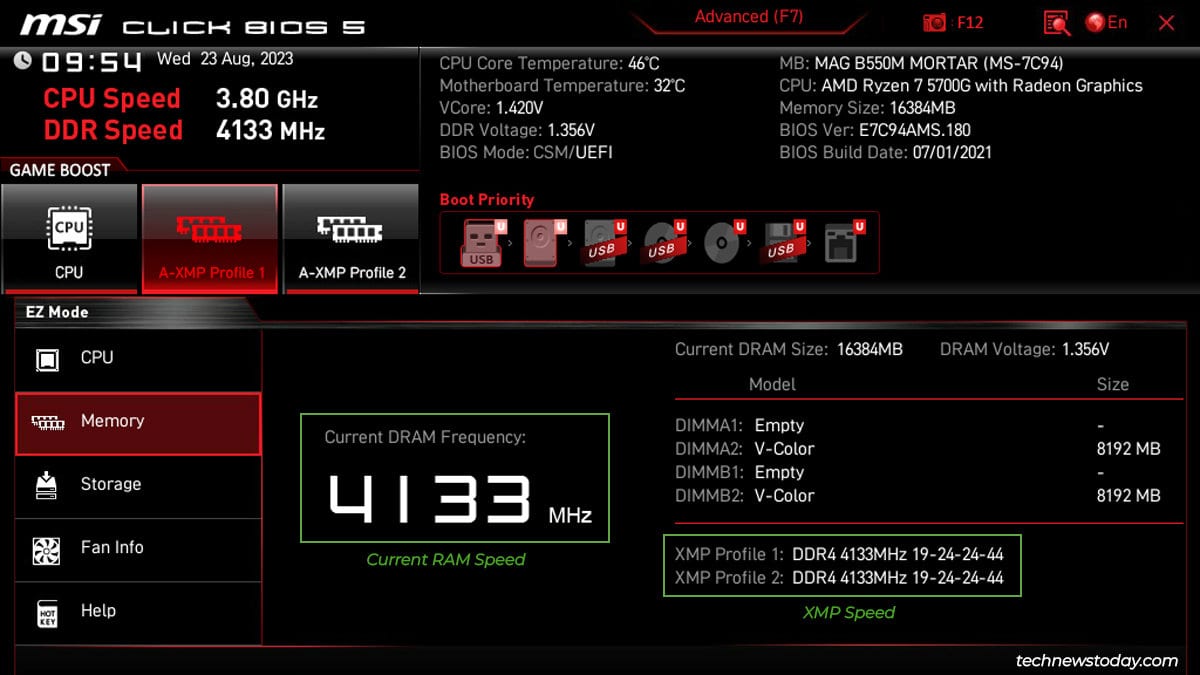 check-dram-frequency-bios