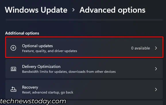 How to Update Motherboard Drivers 10 check-for-optional-updates-motherboard-driver-update