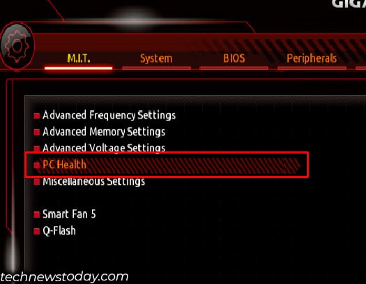 check pc health how to test RAM
