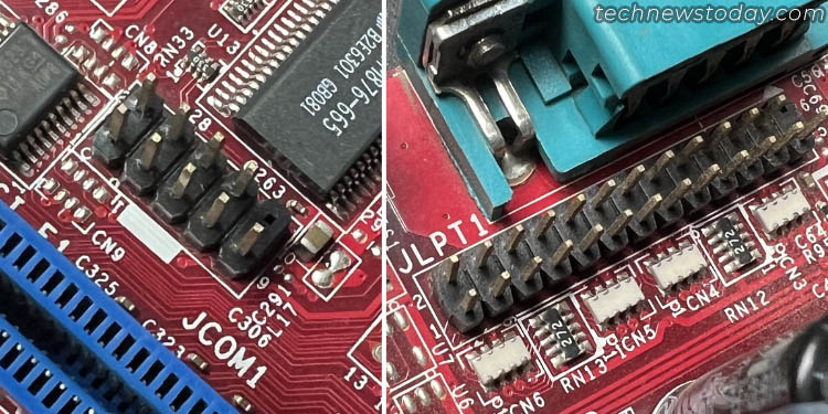 Motherboard Connectors and Headers: A Detailed Look 18 com and lpt