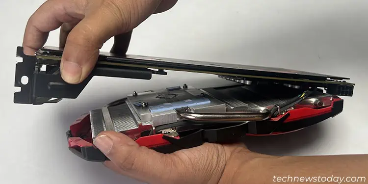 How to Apply Thermal Paste to GPU 10 detach-heatsink-and-graphics-card