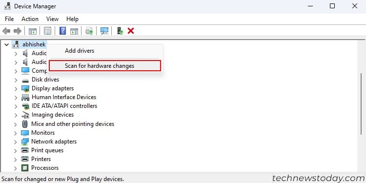 device-manager-scan-for-hardware-changes-keyboard