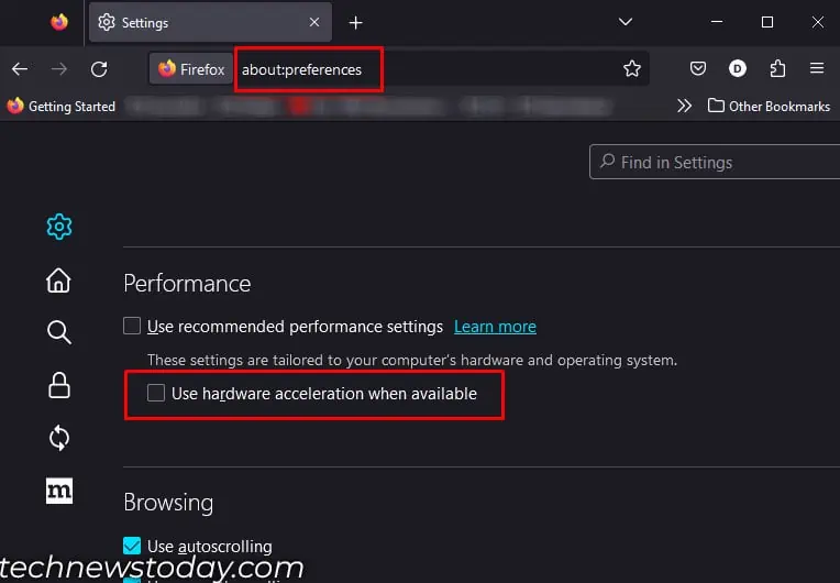 disable-hardware-acceleration-mozilla-firefox