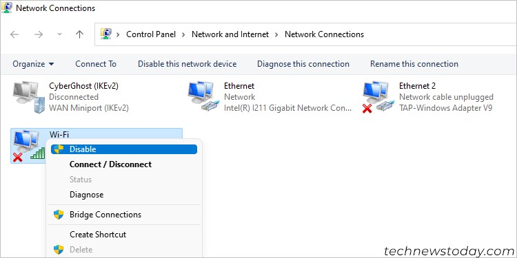 disable-wifi-device