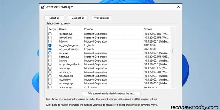 driver-verifier-test-logitech-drivers