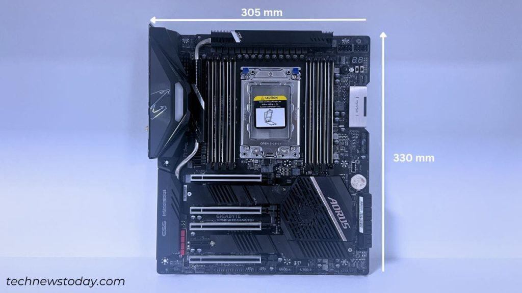 eatx motherboard dimension trx40