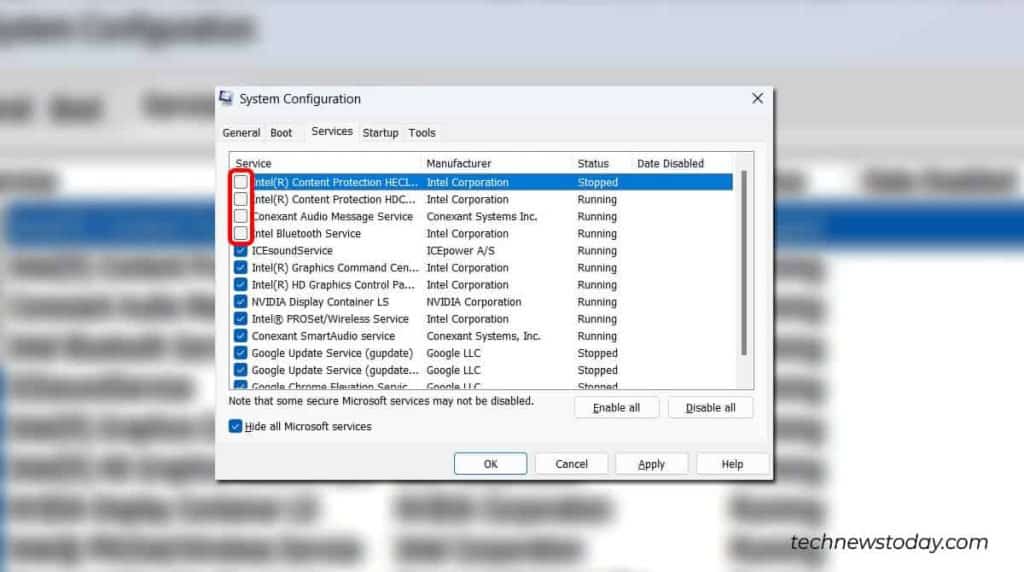 Kernel Mode Heap Corruption Error—How to Fix it? 9 enable-services