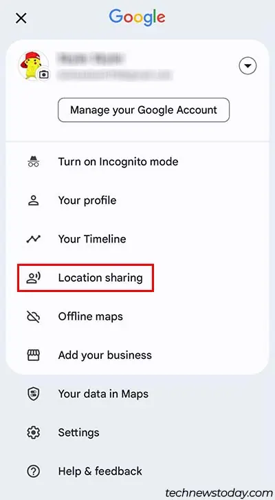 Share Location With Friends and Family (iPhone and Android) 15 google-maps-location-sharing