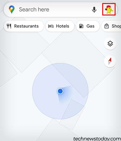 google maps profile