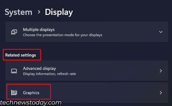 graphics settings hardware acceleration