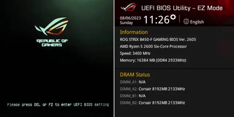How to Get Into BIOS on Asus Motherboard