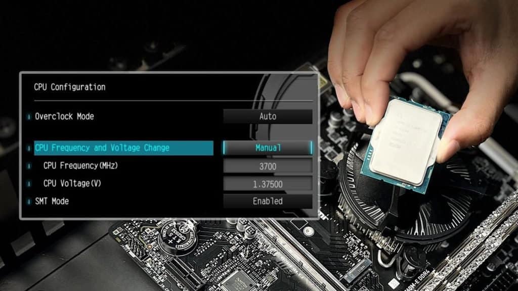 how to overclock cpu in bios
