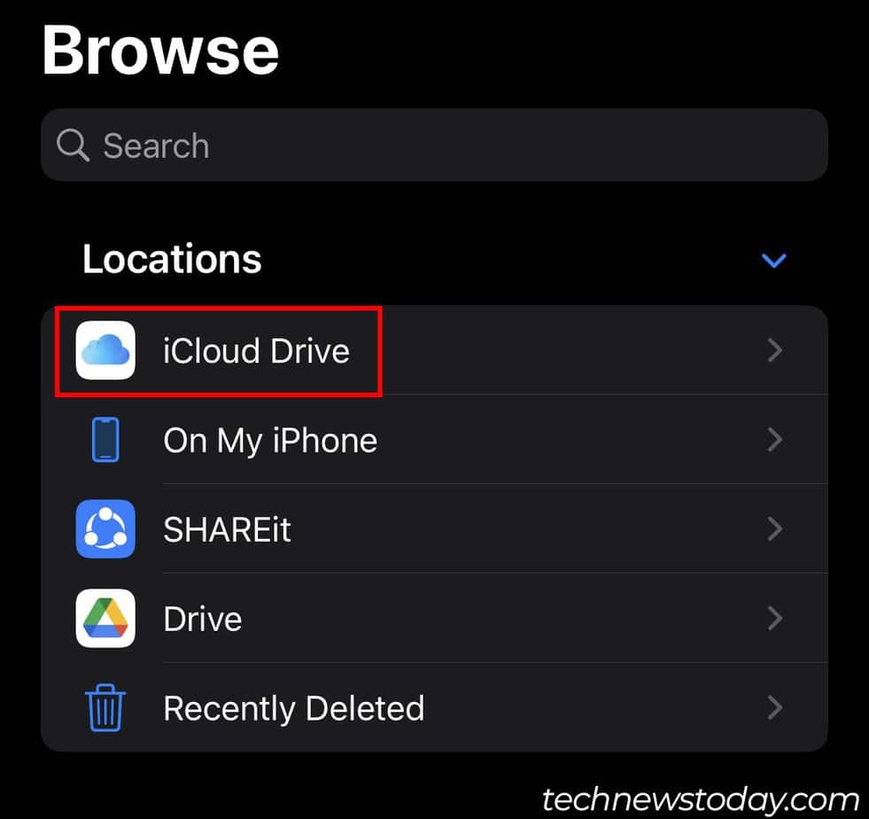 icloud drive