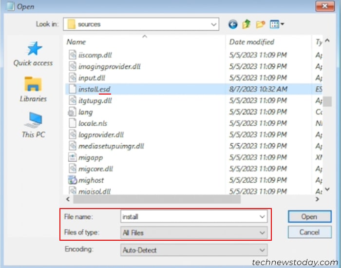 install-file-extension-sources-folder