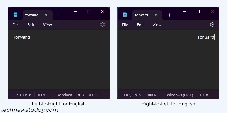 Keyboard Typing Backwards? Try These Fixes 3 ltr-vs-rtl-for-english