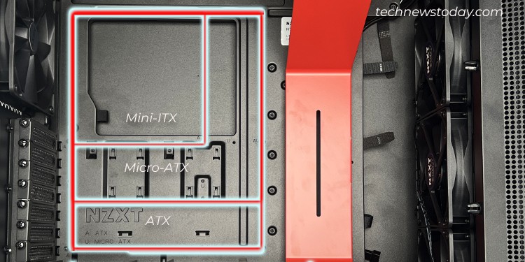 E-ATX vs ATX vs Micro ATX vs Mini ITX: What You Need to Know 2 motherboard-form-factors-inside-pc-case