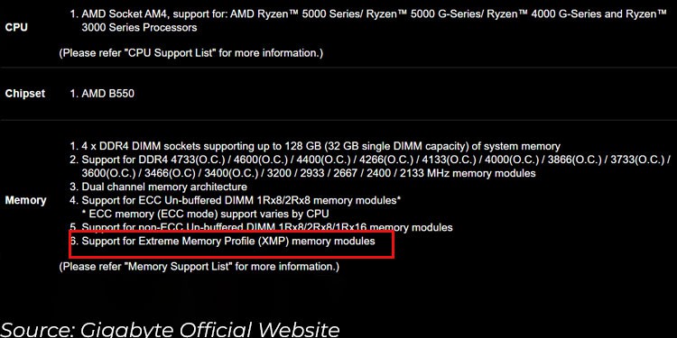 What RAM is Compatible With My Motherboard? 8 motherboard xmp support check