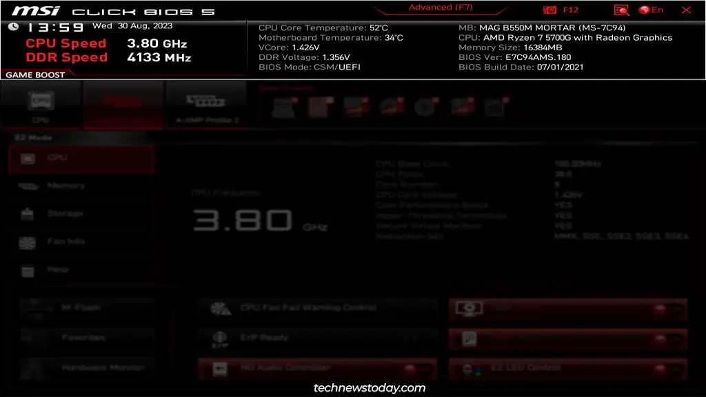 msi-bios-cpu-ddr-speed