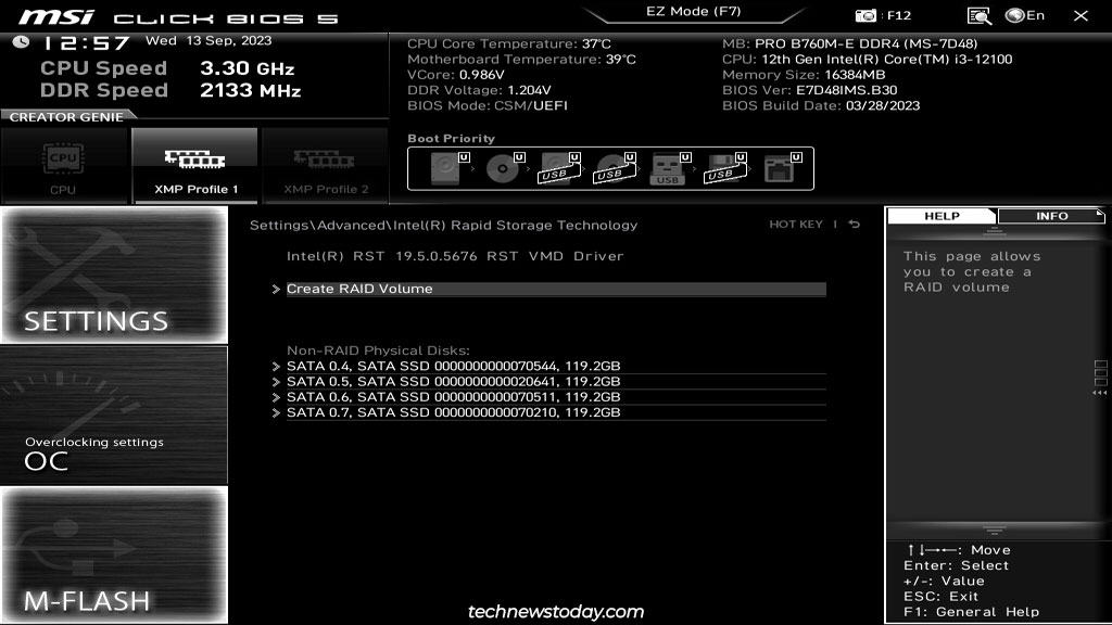 msi-create-intel-raid-volume