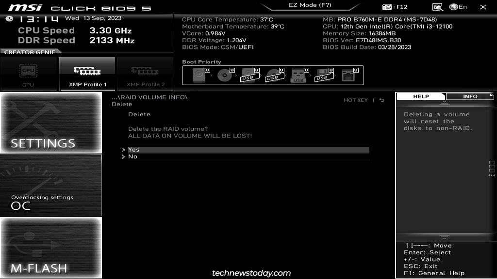 msi-delete-raid-volume