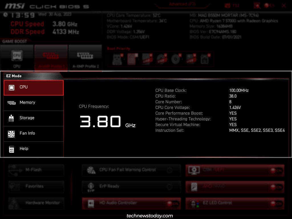 msi-ez-mode-cpu-info