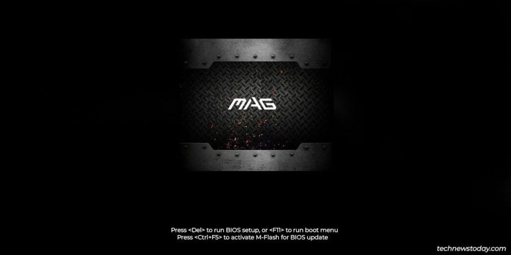 How to Enable Virtualization in BIOS 1 msi mag mortar post screen