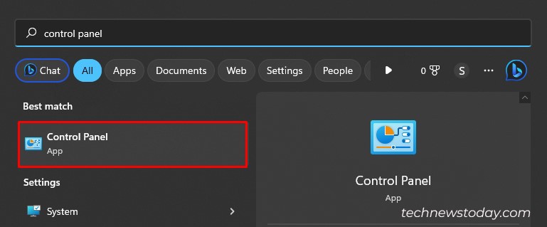 open-control-panel-on-windows