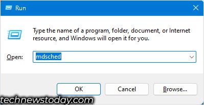 open memory diagnostic tool