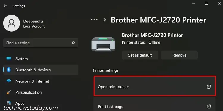 open-print-queue-option