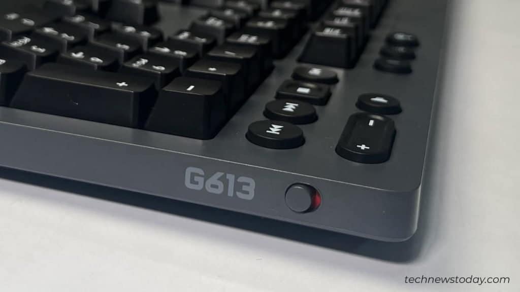 Why Is My Wireless Keyboard Not Working? 6 Quick Fixes 1 power-switch-in-wireless-keyboard
