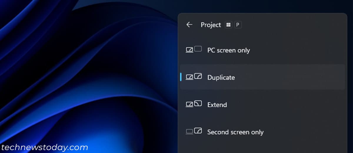 projection-mode-screen-windows-11