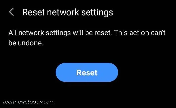 Phone Connected to WiFi but No Internet? Try These 7 Fixes 24 reset-button-in-reset-network-settings-android