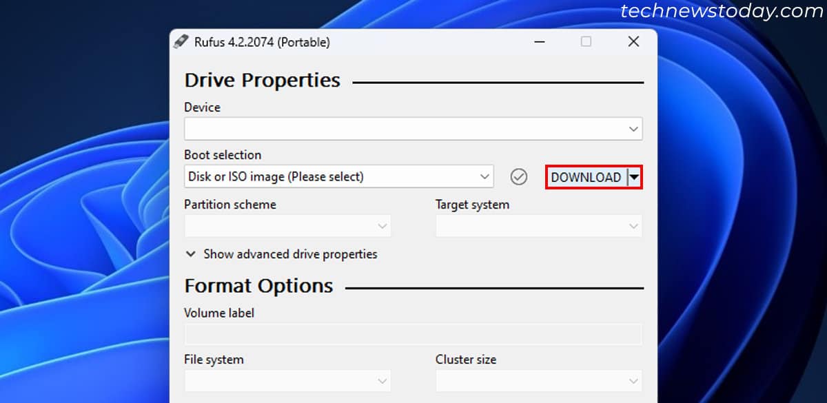 rufus-boot-selection-download