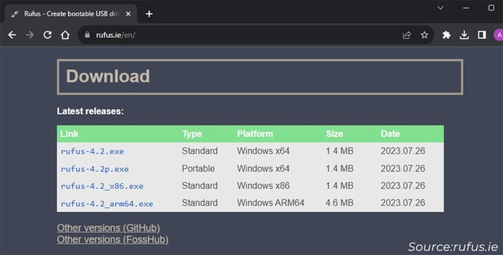 How to download and use rufus