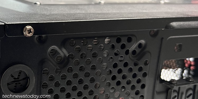 How to Open a PC Case Safely 7 screws-on-the-back-of-pc-case