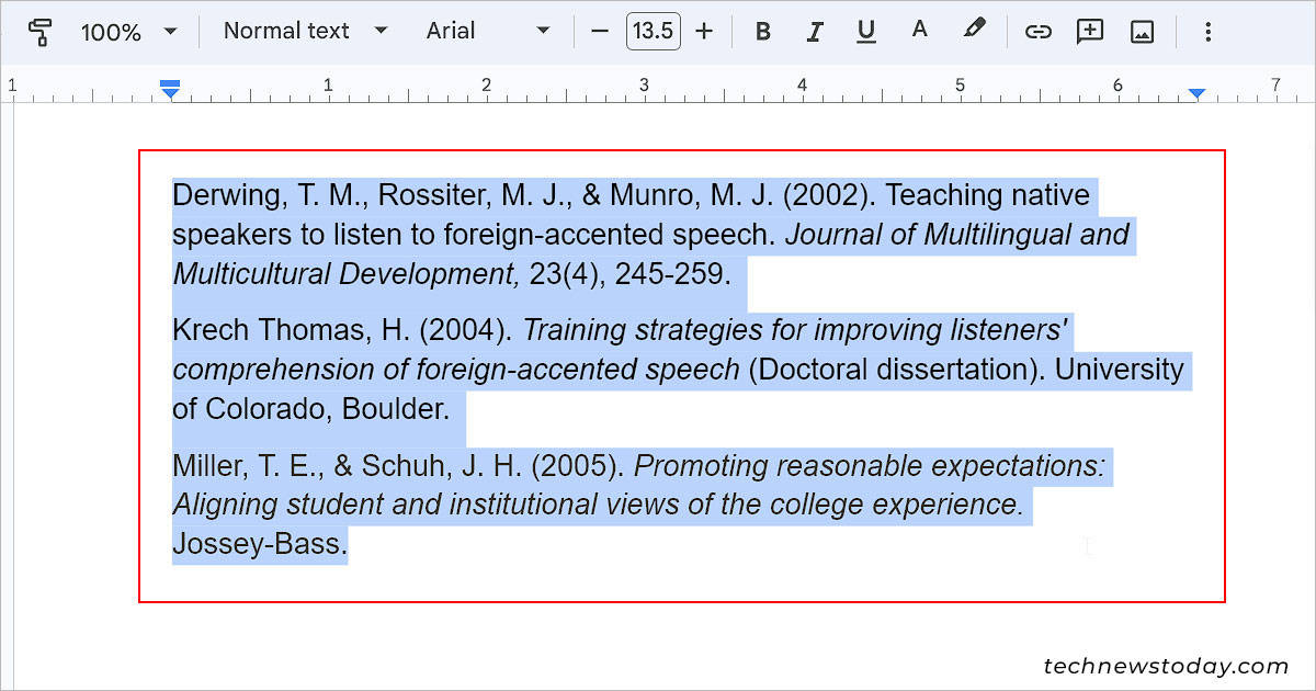 select-text-you-want-to-indent-on-Google-Docs