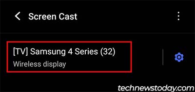 select tv name