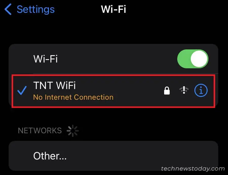 select-wifi-to-forget