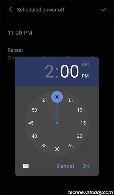 set-time-for-scheduled-power-off