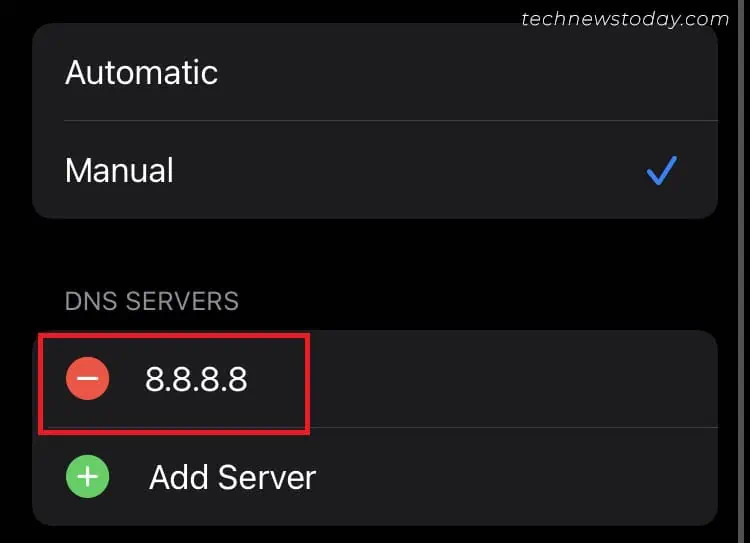 Phone Connected to WiFi but No Internet? Try These 7 Fixes 19 setting-google-dns-in-ios