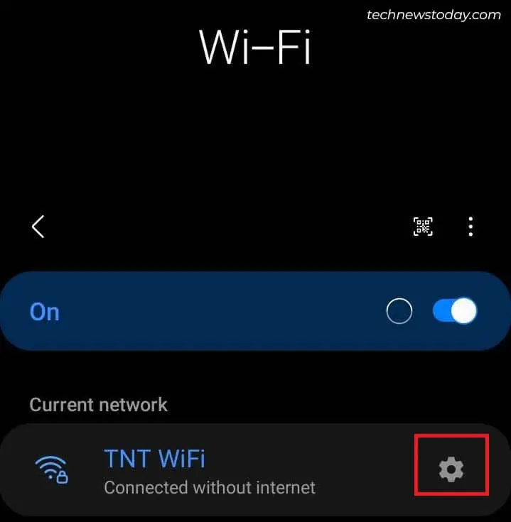 Phone Connected to WiFi but No Internet? Try These 7 Fixes 5 settings-icon-android-wifi