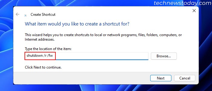 shortcut-location-shutdown-r-fw