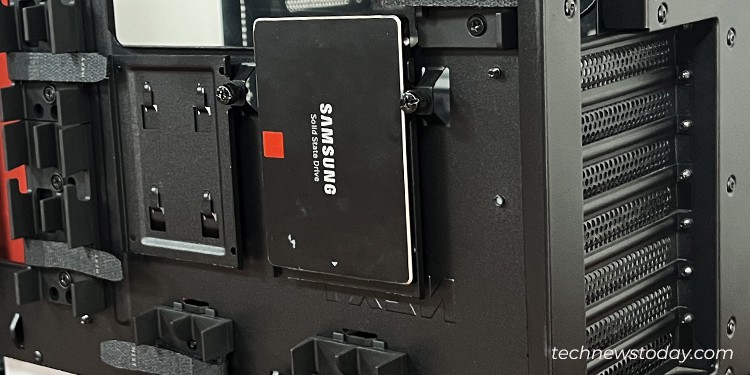 Mid Tower Vs Full Tower PC Case: Which Is Best 4 ssd-mounting-bracket-in-pc-case