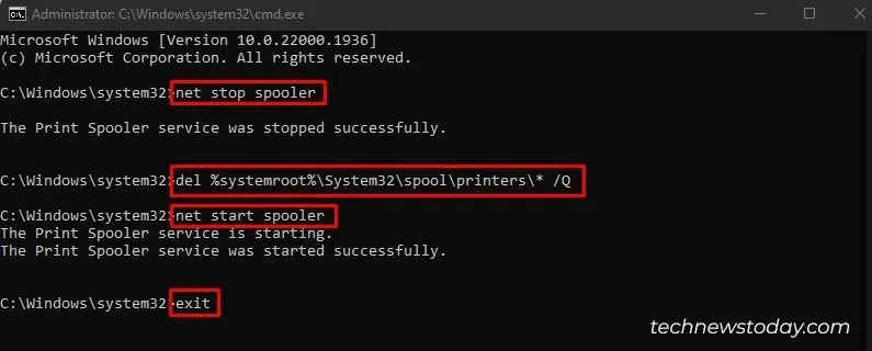 stop-spooler-clear-spooler-and-restart-spooler