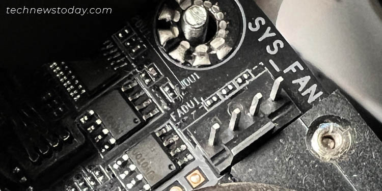 Motherboard Connectors and Headers: A Detailed Look 8 sys fan header