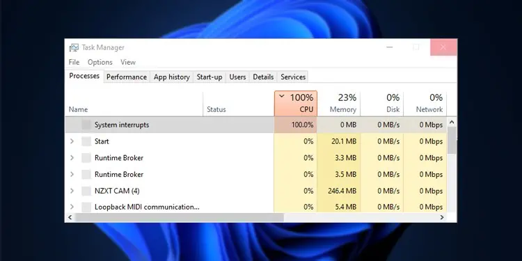 How To Fix System Interrupts 100% CPU Usage
